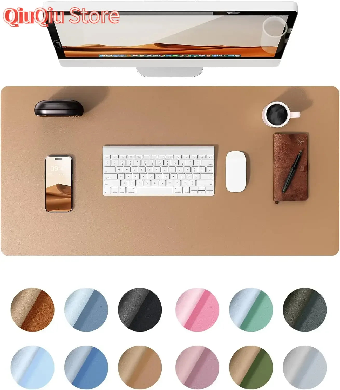 多色PUレザー デスクマット